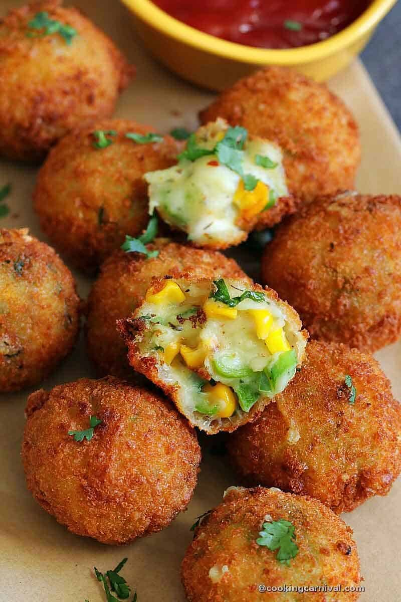 Cheese Corn Balls