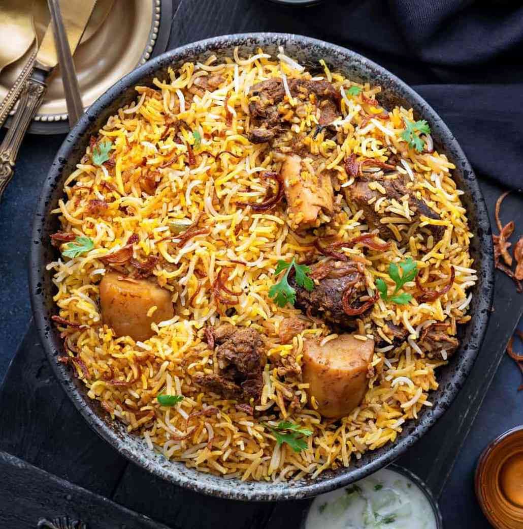 मटण बिर्याणी