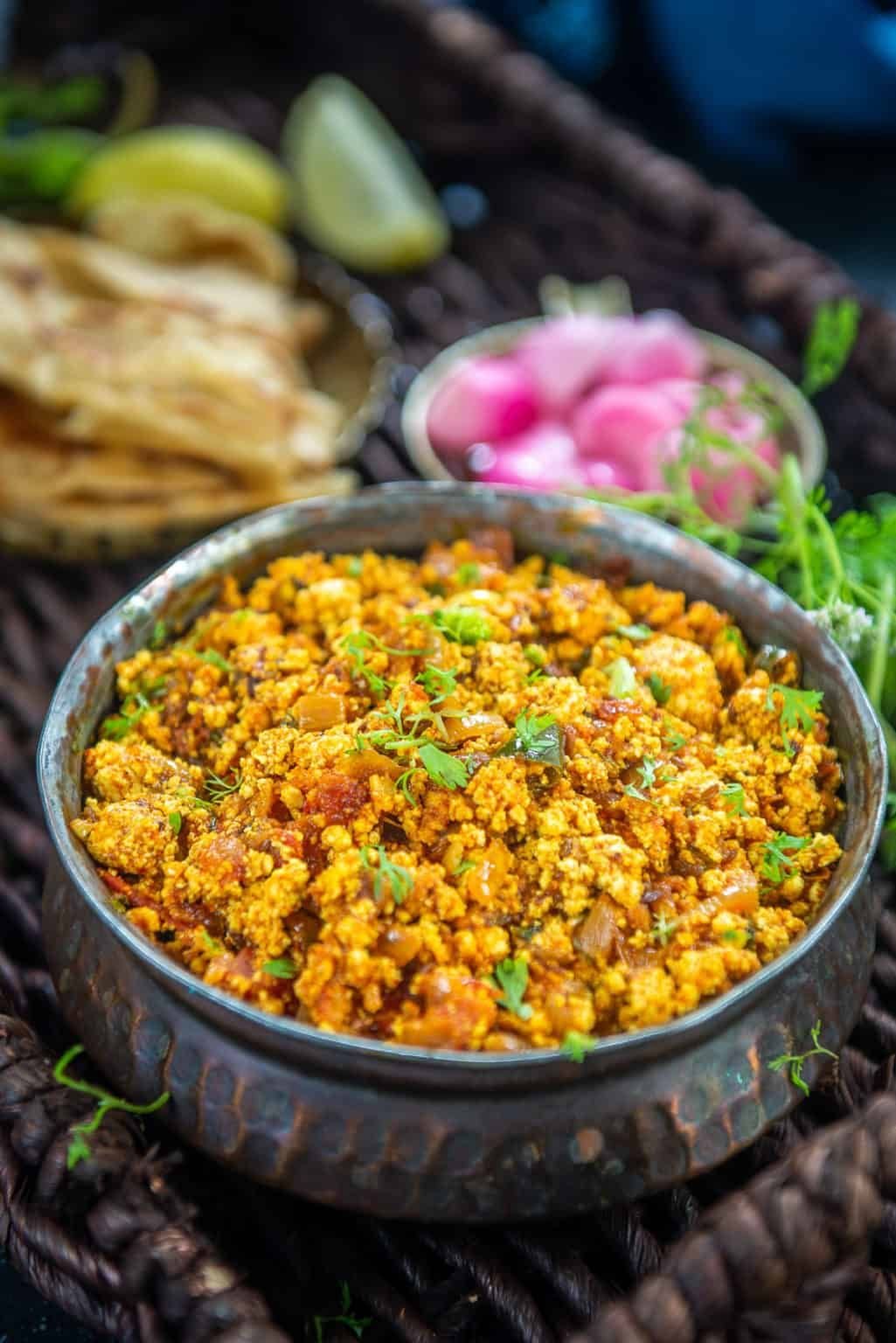 पनीर भुर्जी