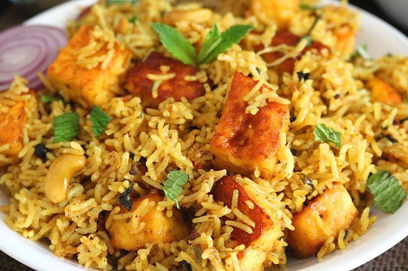 पनीर बिर्याणी