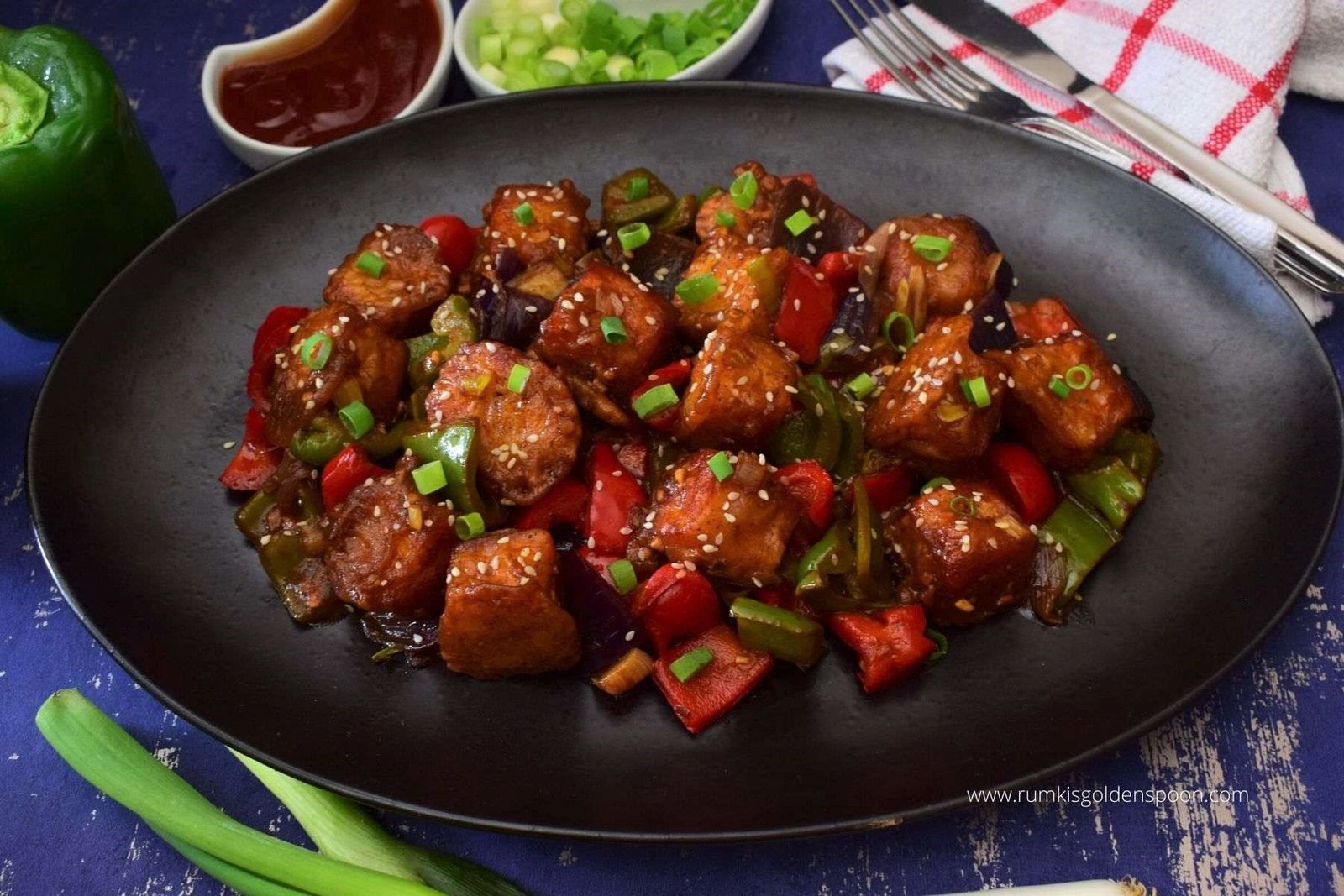 Paneer Chilli Dry