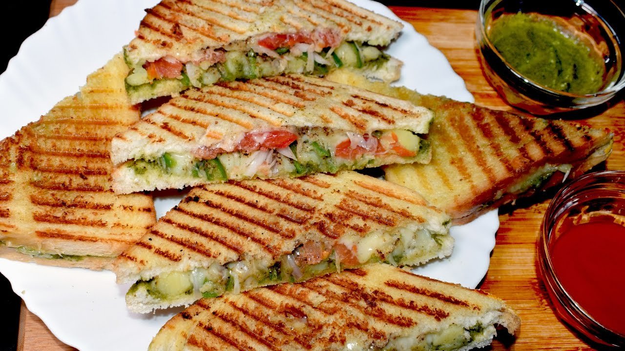 Veg Grilled Sandwich